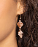 Seashell Sonata Rose Gold ✧ Necklace & SHELL, I Was In the Area Rose Gold ✧ Earrings Set