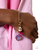 Aerial Adventure Purple ✧ Butterfly Iridescent Necklace & Aerial Accomplishment Purple ✧ Butterfly Iridescent Bracelet Set