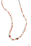Naturally Notorious Orange ✧ Necklace & Notoriously Nuanced Orange ✧ Coil Bracelet Set