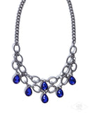 Show-Stopping Shimmer Blue ✧ Necklace