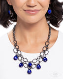 Show-Stopping Shimmer Blue ✧ Necklace
