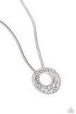 Scintillating Spiral White ✧ Necklace
