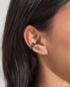 Black,Earrings Ear Cuff,Gunmetal,Sets,Mandatory Musings Black & Barbell Beauty Black ✧ Cuff Earrings Set
