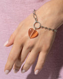 Definition of HEART Orange ✧ Cat's Eye Necklace & HEART Restoration Orange ✧ Cat's Eye Bracelet Set