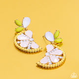 Slice of Summer Yellow ✧ Post Earrings