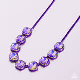 Combustible Command Purple ✧ UV Shimmer Necklace