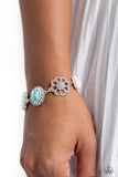 Tea Party Favors Blue ✧ Necklace & Tea Party Theme Blue ✧ Bracelet Set