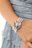 Gatsby Gallery Blue ✧ Necklace & Gifted Gatsby Blue ✧ Stretch Bracelet Set