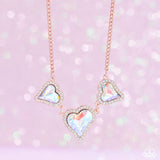 State of the HEART Copper ✧ Iridescent Yellow Heart Necklace & Surprise Bundle