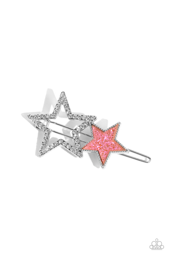 Stellar Shine Pink ✧ Star Barrette