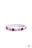 Sugar-Coated Sparkle Pink ✧ Stretch Bracelet