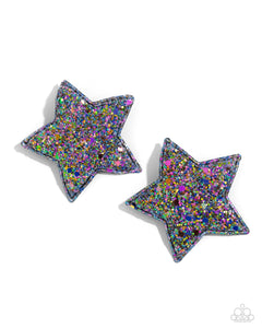 Hair Clip,Multi-Colored,Stars,SUPERSTAR Power Multi ✧ Star Hair Clip