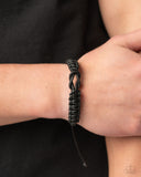 Nautical Myth Black ✧ Suede Bracelet