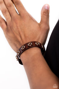 Brown,Urban Wrap,Rustic Ringleader Brown ✧ Urban Bracelet