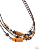 Wish You WOOD Orange ✧ Urban Necklace