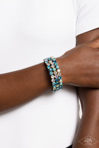 Black Diamond Exclusive,Blue,Bracelet Coil,Iridescent,Iridescent Incantation Blue ✧ Coil Bracelet