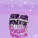 Staggering Stacks Purple ✧ Ring