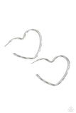 Summer Sweethearts Silver ✧ Heart Hoop Earrings