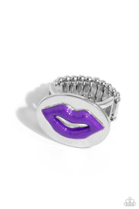 Favorite,Lip,Purple,Ring Wide Back,Lip Labor Purple ✧ Ring