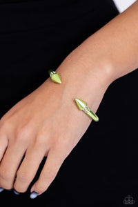 Bracelet Cuff,Green,Sets,Punky Plot Twist Green ✧ Cuff Bracelet