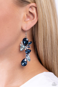 Blue,Earrings Fish Hook,Fancy Flaunter Blue ✧ Earrings