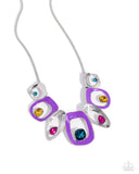 Poetically Painted Purple ✧ Necklace