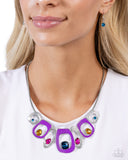 Poetically Painted Purple ✧ Necklace