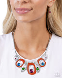 Poetically Painted Orange ✧ Necklace