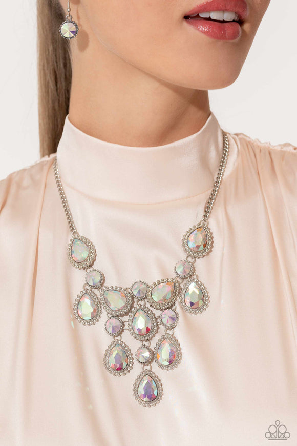 Dripping in Dazzle Multi ✧ Iridescent Necklace