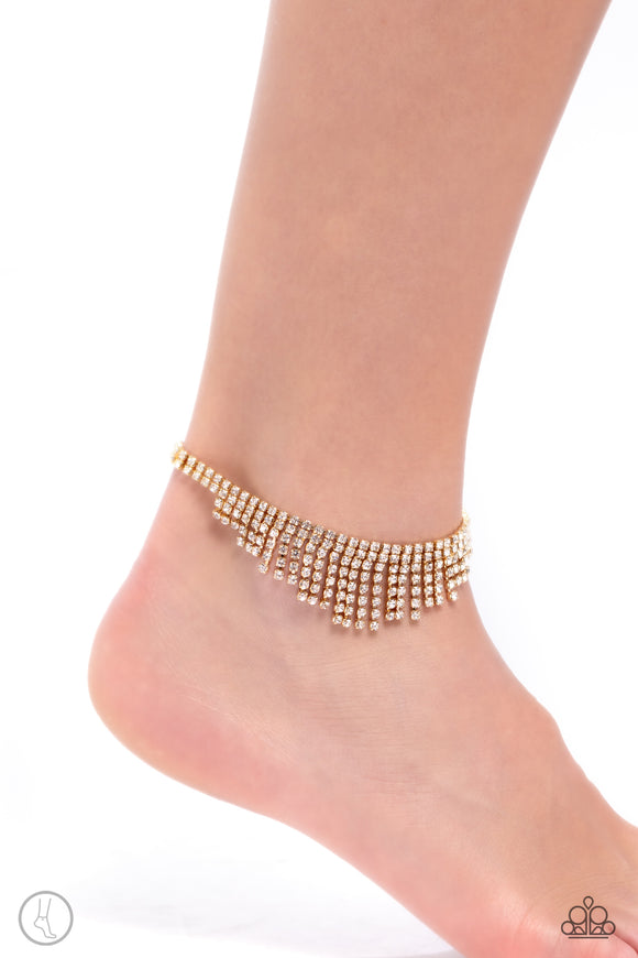 Curtain Confidence Gold ✧ Anklet