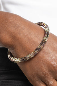 Animal Print,Bracelet Coil,Favorite,Multi-Colored,Pink Diamond Exclusive,Stageworthy Sparkle Multi ✧ Coil Bracelet