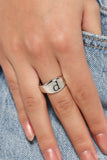 Monogram Memento - D Silver ✧ Ring