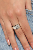 Monogram Memento - E Silver ✧ Ring