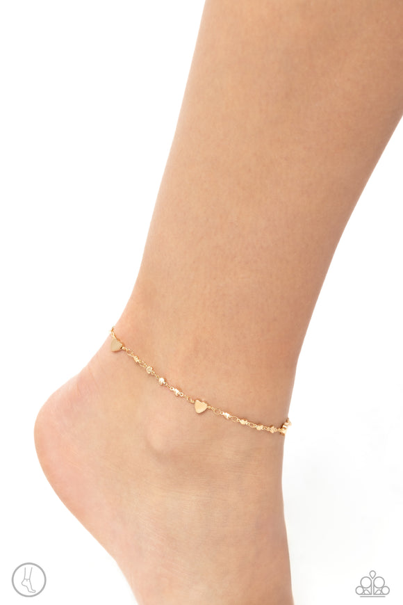 Highlighting My Heart Gold ✧ Anklet