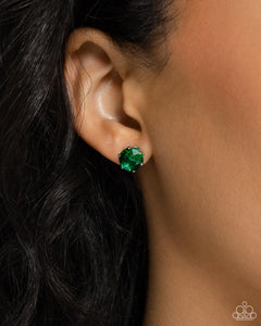 Earrings Post,Favorite,Green,Breathtaking Birthstone Green ✧ Earrings