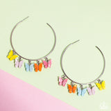 Bemusing Butterflies Multi ✧ Hoop Earrings