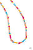 Beaded Beginner Orange ✧ Necklace