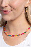 Beaded Beginner Orange ✧ Necklace
