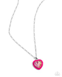 Heartfelt Hope Pink ✧ Heart Necklace