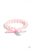 Ribbon Rarity Pink ✧ Stretch Bracelet
