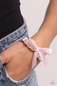 Bracelet Stretchy,Favorite,Pink,Ribbon Rarity Pink ✧ Stretch Bracelet