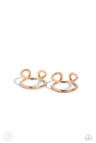Metallic Moment Gold ✧ Cuff Earrings