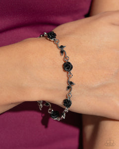 Black,Bracelet Clasp,Roses Supposes Black ✧ Bracelet