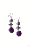 Creative Cascade Purple ✧ Earrings