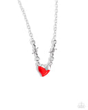 Trendy Tribute Red ✧ Heart Necklace