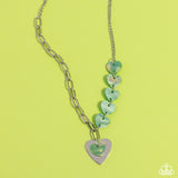 HEART Of The Movement Green ✧ Heart Necklace