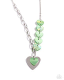 HEART Of The Movement Green ✧ Heart Necklace