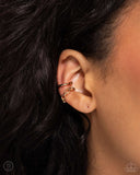 Mandatory Musings Gold ✧ Cuff Earrings