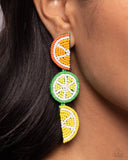 Fresh Fruit Multi ✧ Seed Bead Post Earrings