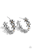 Floral Flamenco Silver ✧ Hoop Earrings